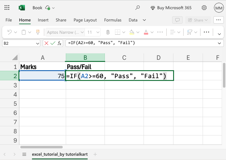 Example 2 - IF with Condition
